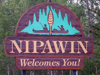 Nipawin welcomes you sign